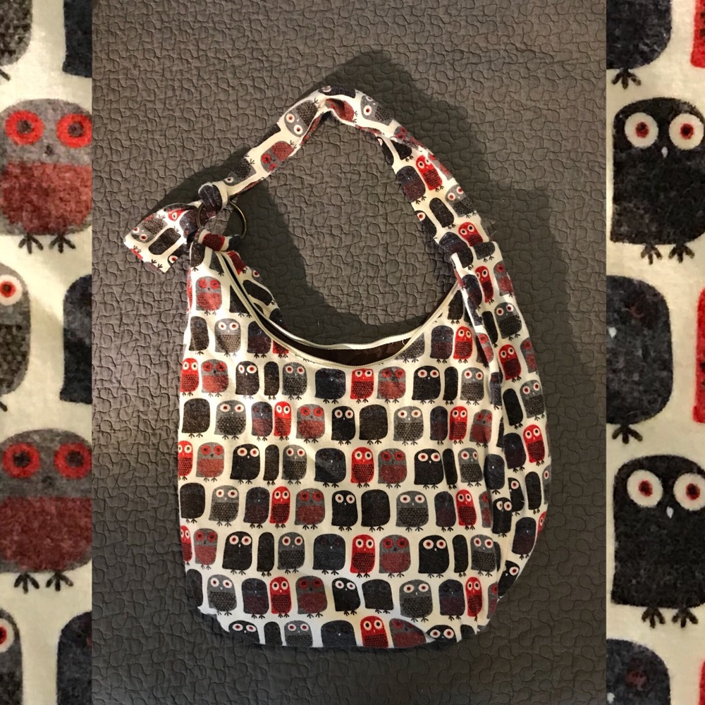 Cute oversized crossbody owl bag!